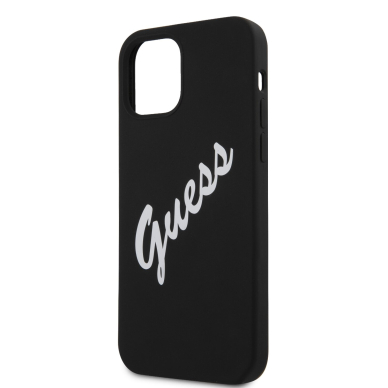 iPhone 12/12 PRO juoda GUESS nugarėlė GUHCP12MLSVSBW 5