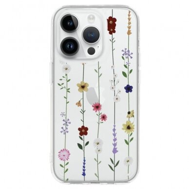 IPhone 13 clear Flower nugarėlė Design4 1