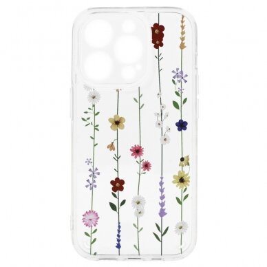 IPhone 13 clear Flower nugarėlė Design4 3