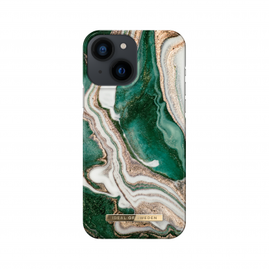 iPhone 13 MINI iDeal Of Sweden nugarėlė Golden Jade Marble