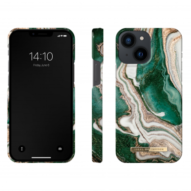 iPhone 13 MINI iDeal Of Sweden nugarėlė Golden Jade Marble 2