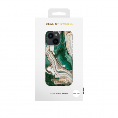 iPhone 13 MINI iDeal Of Sweden nugarėlė Golden Jade Marble 1