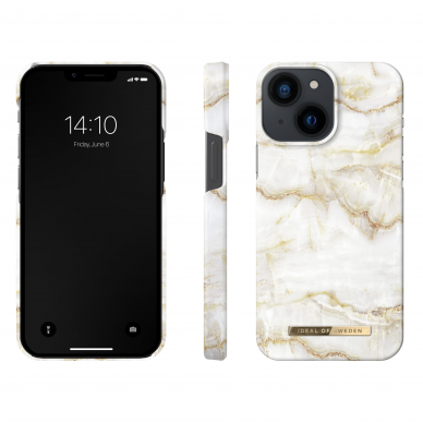 iPhone 13 MINI iDeal Of Sweden nugarėlė Golden Pearl Marble 1