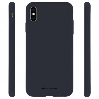 iPhone 13 MINI navy MERCURY SILICONE nugarėlė 1