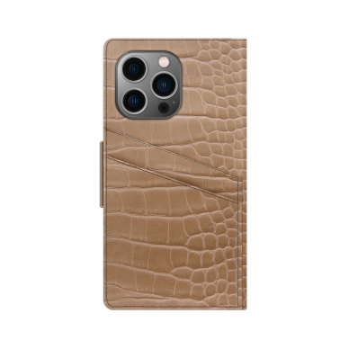 iPhone 13 PRO iDeal Of Sweden dėklas Camel Croco 2