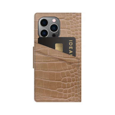 iPhone 13 PRO iDeal Of Sweden dėklas Camel Croco 5