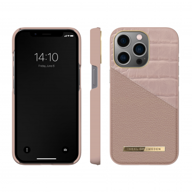 iPhone 13 PRO iDeal Of Sweden nugarėlė Rose Smoke Croco 1