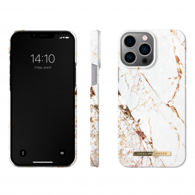 iPhone 13 PRO MAX/12 PRO MAX iDeal Of Sweden nugarėlė Carrara Gold 1