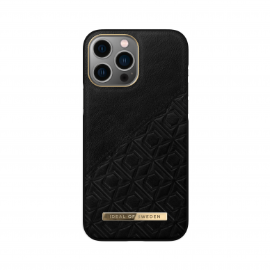 iPhone 13 PRO MAX/12 PRO MAX iDeal Of Sweden nugarėlė Embossed Black