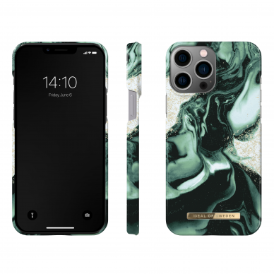 iPhone 13 PRO MAX/12 PRO MAX iDeal Of Sweden nugarėlė Golden Olive Marble 1