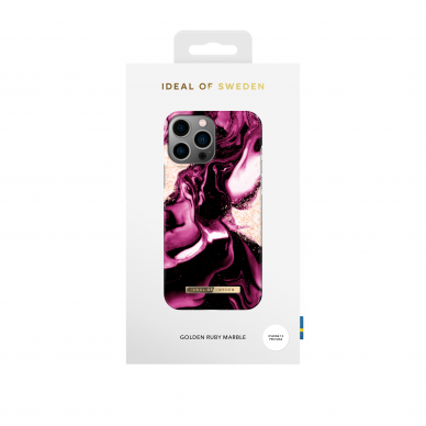 iPhone 13 PRO MAX/12 PRO MAX iDeal Of Sweden nugarėlė Golden Ruby 2