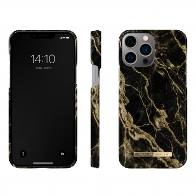 iPhone 13 PRO MAX/12 PRO MAX iDeal Of Sweden nugarėlė Golden Smoke Marble 2