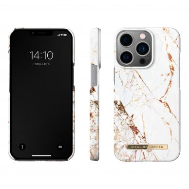 iPhone 13 PRO iDeal Of Sweden nugarėlė Carrara Gold 1