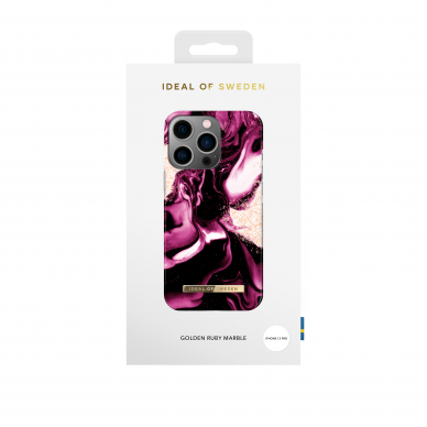 iPhone 13 PRO iDeal Of Sweden nugarėlė Golden Ruby 2