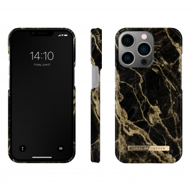 iPhone 13 PRO iDeal Of Sweden nugarėlė Golden Smoke Marble 1