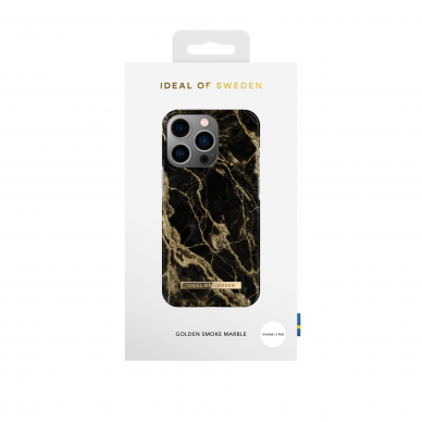 iPhone 13 PRO iDeal Of Sweden nugarėlė Golden Smoke Marble 2