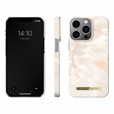 iPhone 13 PRO iDeal Of Sweden nugarėlė Rose Pearl Marble 1