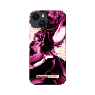 iPhone 13/14 iDeal Of Sweden nugarėlė Golden Ruby Marble