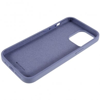 iPhone 14/13 grey blue MERCURY SILICONE nugarėlė 2