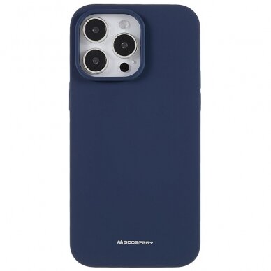 iPhone 14 PLUS navy MERCURY SILICONE nugarėlė