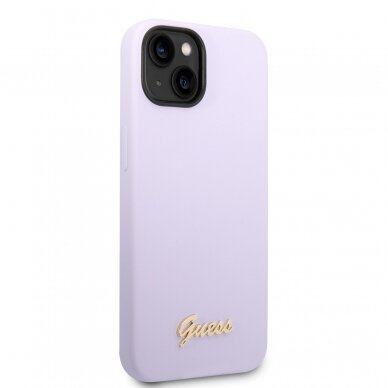 iPhone 14 PLUS violetinė GUESS nugarėlė GUHCP14MSLSMU 4