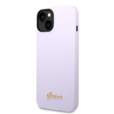 iPhone 14 PLUS violetinė GUESS nugarėlė GUHCP14MSLSMU 3