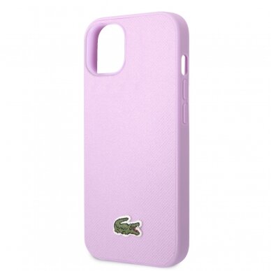 iPhone 14 PLUS violetinė LACOSTE nugarėlė LCHCP14MPVCA 5