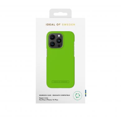 iPhone 14 PRO iDeal Of Sweden MagSafe nugarėlė Hyper Lime 1