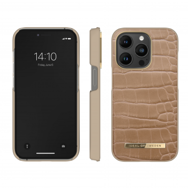 iPhone 14 PRO iDeal Of Sweden nugarėlė Camel Croco 2