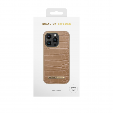 iPhone 14 PRO iDeal Of Sweden nugarėlė Camel Croco 1