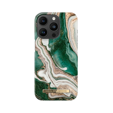 iPhone 14 PRO iDeal Of Sweden nugarėlė Golden Jade Marble