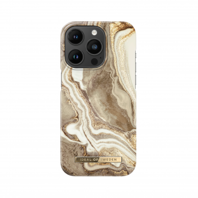 iPhone 14 PRO iDeal Of Sweden nugarėlė Golden Sand Marble