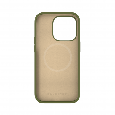 iPhone 14 PRO iDeal Of Sweden nugarėlė MagSafe Silicone Khaki 3