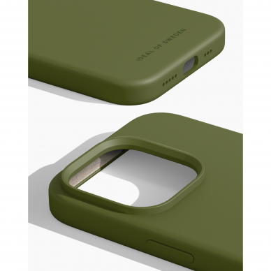 iPhone 14 PRO iDeal Of Sweden nugarėlė MagSafe Silicone Khaki 1