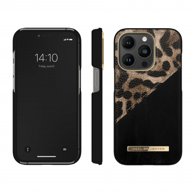 iPhone 14 PRO iDeal Of Sweden nugarėlė Midnight Leopard 2