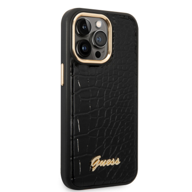 iPhone 14 PRO juoda GUESS nugarėlė GUHCP14LHGCRHK 4