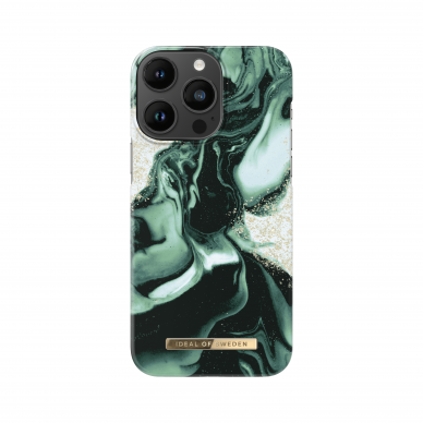 iPhone 14 PRO MAX iDeal Of Sweden nugarėlė Golden Olive Marble