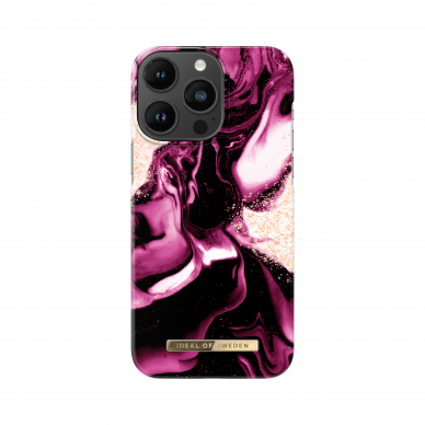 iPhone 14 PRO MAX iDeal Of Sweden nugarėlė Golden Ruby Marble