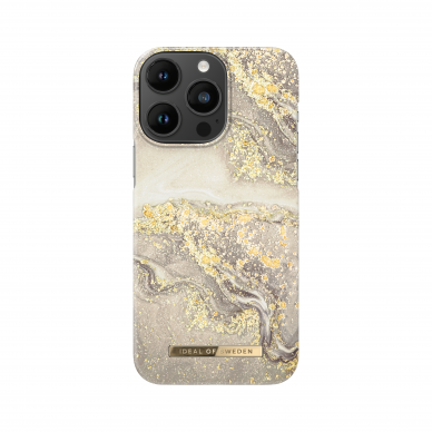 iPhone 14 PRO MAX iDeal Of Sweden nugarėlė Sparkle Greige Marble