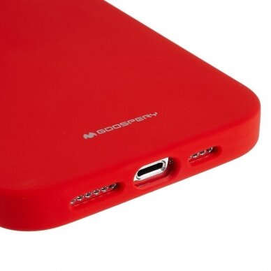 iPhone 14 PRO MAX red MERCURY SILICONE nugarėlė 4