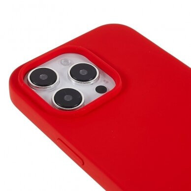 iPhone 14 PRO MAX red MERCURY SILICONE nugarėlė 5