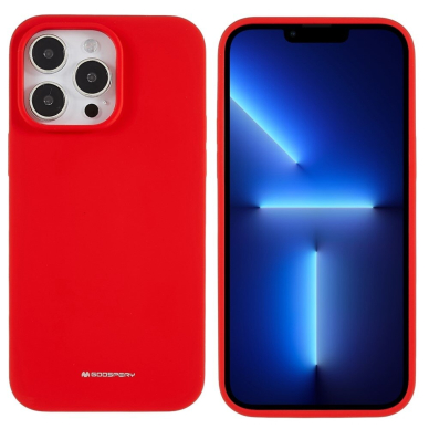 iPhone 14 PRO red MERCURY SILICONE nugarėlė 1