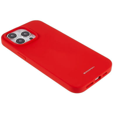 iPhone 14 PRO red MERCURY SILICONE nugarėlė 3