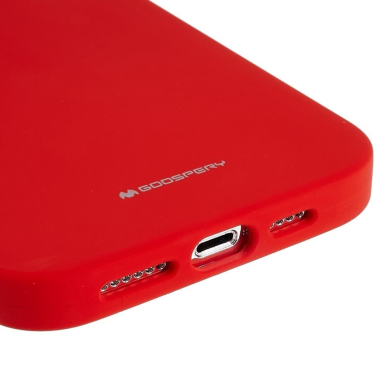 iPhone 14 PRO red MERCURY SILICONE nugarėlė 4