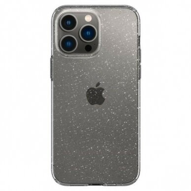 iPhone 14 PRO skaidri SPIGEN CRYSTAL GLITTER nugarėlė 1