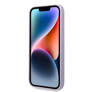 iPhone 14 PRO violetinė GUESS nugarėlė GUHCP14LSLSMU 1