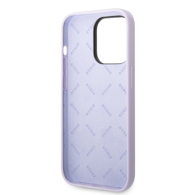 iPhone 14 PRO violetinė GUESS nugarėlė GUHCP14LSLSMU 6