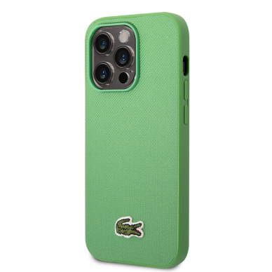 iPhone 14 PRO žalia LACOSTE nugarėlė LCHCP14LPVCN 2