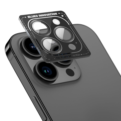 iPhone 14 PRO/14 PRO MAX apsauginis black Mr.Monkey galinės kameros stiklas 3