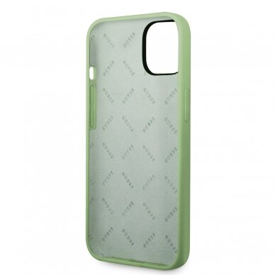 iPhone 14 žalia GUESS nugarėlė GUHCP14SSLSMN 6